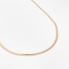 Load image into Gallery viewer, Herringbone Snake Chain Necklace
